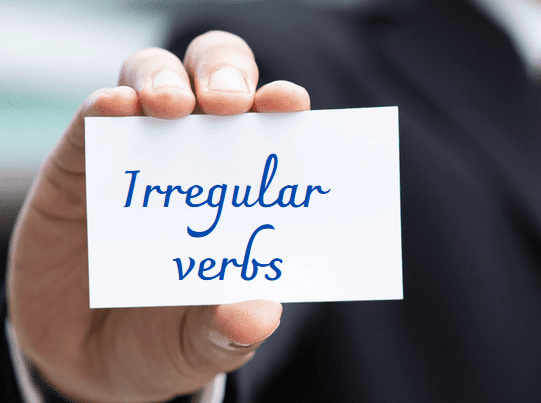 Les verbes irréguliers en anglais